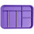 Zirc Neon Purple B-Lok Divided Tray (20Z451R)