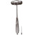 DeJerine Chrome  Hammer with Hollow Handle and Foot Pin - 24.1cm/9-1/2"
