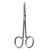 Straight Delicate Iris Scissors with Sharp Points - 11.4cm/4-1/2"