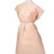 TIDI 30" x 42" Peach T/P/T Patient Exam Gown (910542)