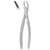 Kohler #76 English Pattern Extraction Forceps with Non-Slip Beaks (1124)