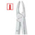 Kohler #2 English Pattern Medium-Size Extraction Forceps with Grooved Beaks (1422)