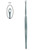 BR Surgical 2mm Oval Fox/Piffard Lupus Curette (BR75-12802)