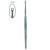 BR Surgical 1mm Round Fox/Piffard Lupus Curette (BR75-12901)