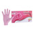 Small Alasta Shimmer Pink Nitrile PF Exam Glove - 100/Box (PNK100S)