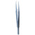 Medesy Curved Titanium Microsurgical Tissue Forceps (1141)
