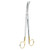 Miltex Z-Type TC Hysterectomy/Parametrium Scissor with Curved Blades (30-2102TC)