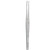 Kohler Straight Semkin-Taylor Tissue Forceps with Anatomical Tips (4104)
