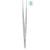 Kohler Straight Gerald Tissue Forceps with 1 x 2 Teeth (4772)