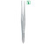 Kohler 45° Angled Graefe Tissue Forceps with Serrations (6509)