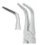 Kohler #46L Small Extraction Forceps with Profile Handle and Grooved Beaks (2122)