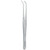 Kohler Curved Semken-Taylor Tissue Forceps with 1 x 2 Teeth (4143)