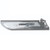 Aspen Surgical Size #22 Bard-Parker Sterile Stainless Steel Protected Blade (373922)