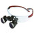 Miltex 3.0X Magnifying Loupe Featuring Short Working Distance with Red Frame
