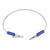 Palmero Healthcare Blue Chill-free Chain Napkin Bib Holder (311BLUE)