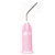 Pulpdent 20G x 1/2" Pink Pre-Bent Applicator Tip (20L100)