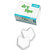 Microbrush DryTips Large White Saliva Absorbent Pads (291542)