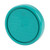Medegen Medical Turquoise Screw Top Lid (4656-02)