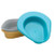 Medegen Medical 2-Quart Turquoise Stackable Bedpan (H112-07)