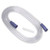 Argyle 3/16" x 6' NonConductive PVC Connecting Tube with Universal Molded Connector & Male Connector - 50/Case