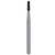 Quala #56 Straight Flat-End Fissure Carbide Bur with FG Shank (Q2050096)