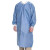 Valumax X-Large Ceil Blue Extra-Safe Lab Coat - 10/Pack