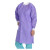 Valumax 5XL Purple Extra-Safe Lab Coat - 10/Pack