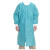 Valumax X-Small Teal Extra-Safe Lab Coat - 10/Pack