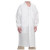 Valumax Large White Extra-Safe Lab Coat with Traditional Collar - 10/Pack
