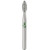 SS White #368-021C Sterile Piranha Pointed Football Diamond Bur (368-021C) SS White #368-021C Sterile Piranha Pointed Football Diamond Bur (368-021C)