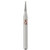 SS White 849-011F Sterile Piranha Round End Taper Diamond Bur (849-011F)
