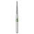 SS White 858-014C-S Sterile Piranha Needle Diamond Bur (858-014C-S) SS White 858-014C-S Sterile Piranha Needle Diamond Bur (858-014C-S)
