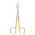 Miltex Curved Goldman-Fox TC Scissors with Serrated Blade (5-320TC)