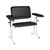 Dukal Bariatric Black Wide Blood Draw Chair (4382XF-BLK)