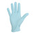 X-Large Blue Safeskin Nitrile PF Exam Glove - 1,000/Case (53104)
