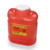 Becton-Dickinson 6.9 Quart Red Multi-Use Sharps Container (305489)