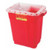 BD 17 Gallon Red Sharps Container with Clear Slide Top (305609)