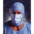 Molnlycke Barrier® Extra Protection Blue Surgical Mask with Eye Shield (42321)