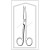 Sklar Sterile Econo Knowles Bandage Scissors (96-2402)
