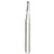 FG556 Flat End Cylinder X-Cut Friction Grip - 100/Pack (FG-556) 