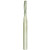 FG557L Flat End Cylinder X-Cut Friction Grip - 100/Pack (FG-557L)