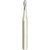 FG1557 Round End Cylinder X-Cut Friction Grip - 10/Pack (FG-1557)
