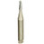 RA1171 RA Latch Round End Taper Carbide Bur - 100/Pack (RA-1171)