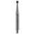 R38 RA Latch Round End Taper Carbide Bur - 10/Pack (RA-38)