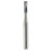 FGSS58 Short Shank Flat End Cylinder Carbide Bur - 10/Pack (FGSS-58)