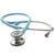 ADC Metallic Ceil Blue Adscope® 601 Convertible Cardiology Stethoscope (601MCB)