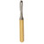 #1558 Short Shank Cylinder Metal Cutter Carbide Bur - 10/Pack (MCSS1558)