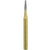 #1969 Taper Dome End Metal Cutter Carbide Bur - 10/Pack (FG1969)