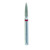 B8S1 861/014 Fine Silver Shank Flame Multi-Use Diamond Bur - 5/Pack (B8S1 861/014F) 