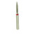 B9SS 862/012 Super Coarse Silver Shank Flame Multi-Use Diamond Bur - 5/Pack (B9SS 862/012XC)